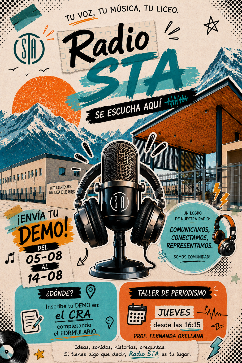 🎙️ ¡Buscamos las nuevas voces de Radio STA!