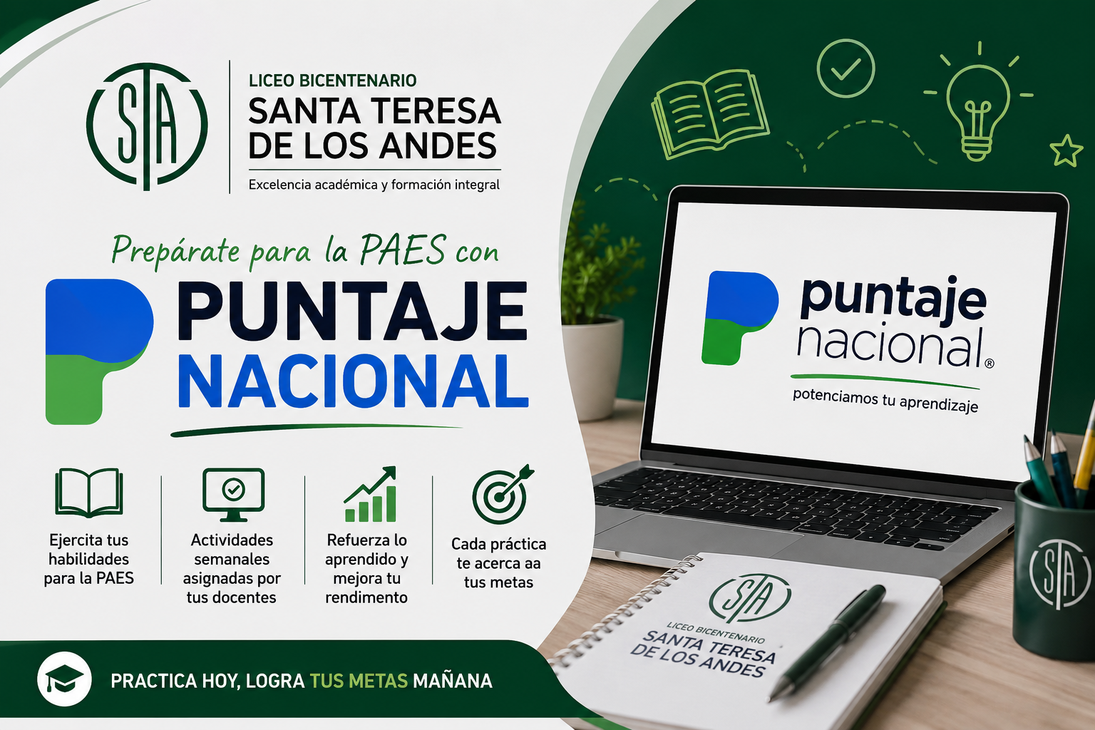 🎓 ¡Prepárate para la PAES con Puntaje Nacional!
